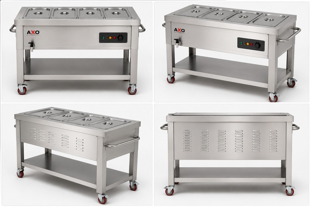 Hot Bain Marie - Application: Food Warming & Buffet Serving