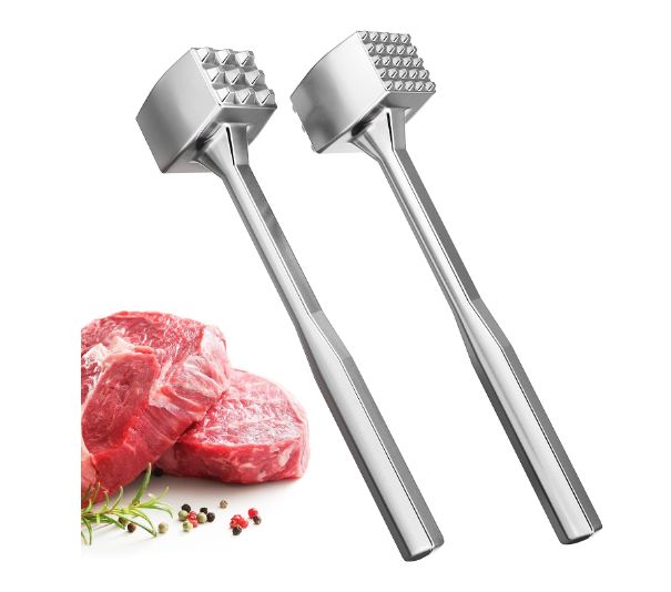 Meat Hammer Aluminium - Color: Silver