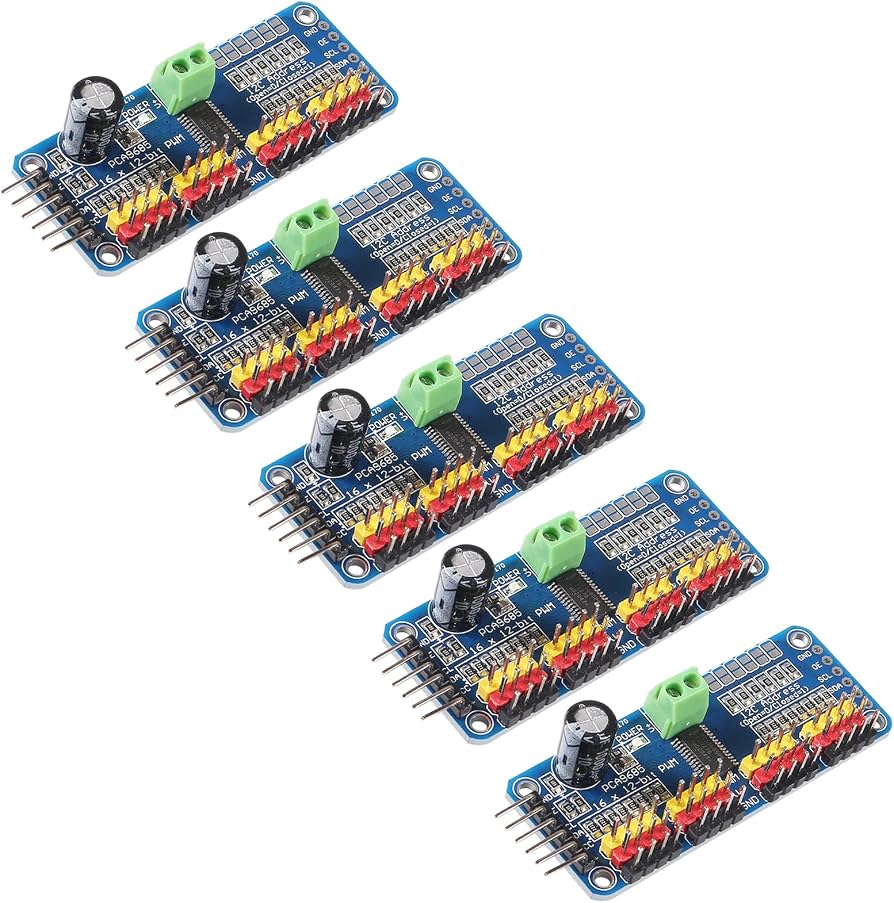 PCA9685 16 Channel 12-Bit PWM Servo Driver Module