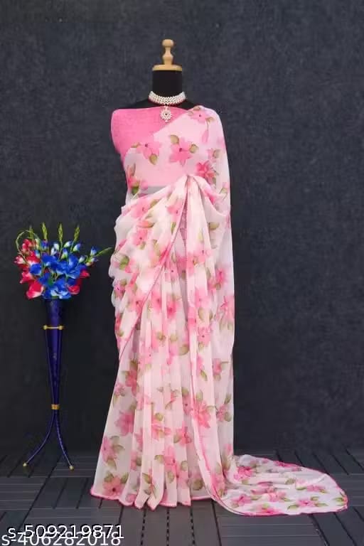 Beautiful and daily wearable saree collection for women