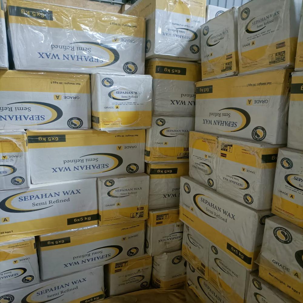 Sepahan Semi Refined Paraffin Wax