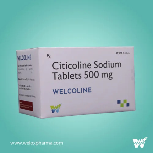 Welcoline Citicoline Sodium Tablets 500 Mg
