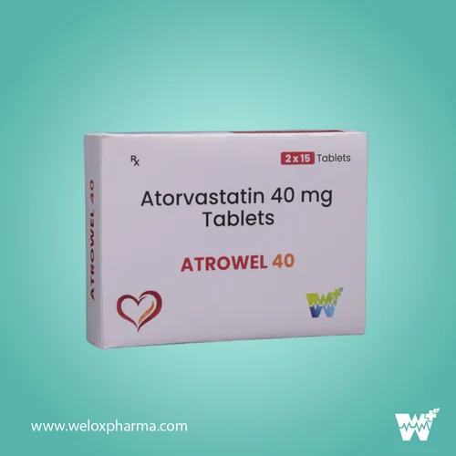 Atrowel Atorvastatin Tablets 40 Mg