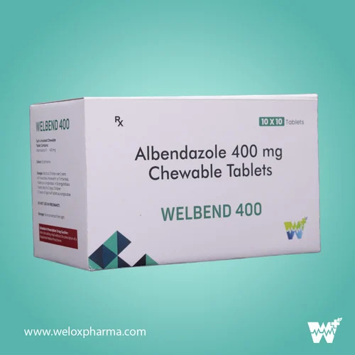 Welbend 400 Albendazole Chewable Tablets 400 mg