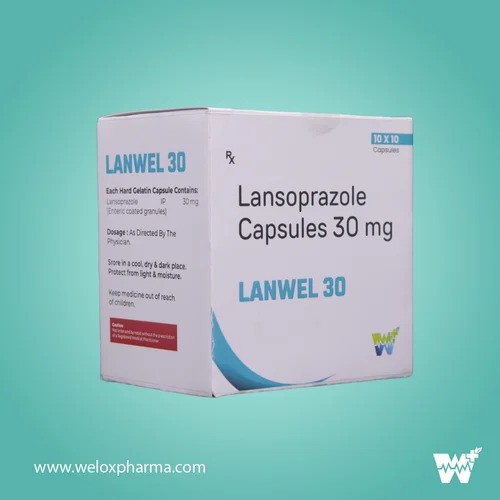 Lanwel 30 Lansoprazole Capsules 30 Mg
