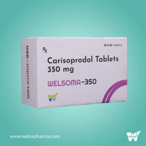 Welsoma 350 Carisoprodol Tablets 350 Mg