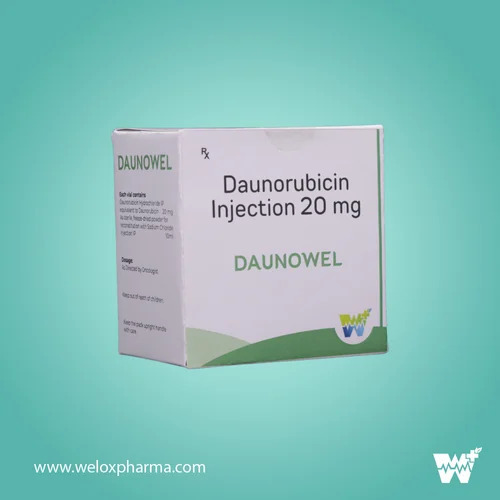 Daunowel Daunorubicin Injection 20 Mg
