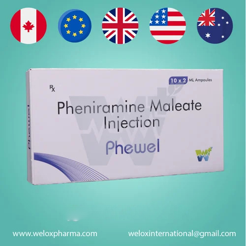 Phewel Pheniramine Maleate Injection - Life Span: Check Expiry Date On Pack