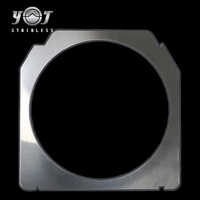 Customized 6 8 12 Inch Crystal Ring Wafer Frame Cutting Ring Stainless Steel