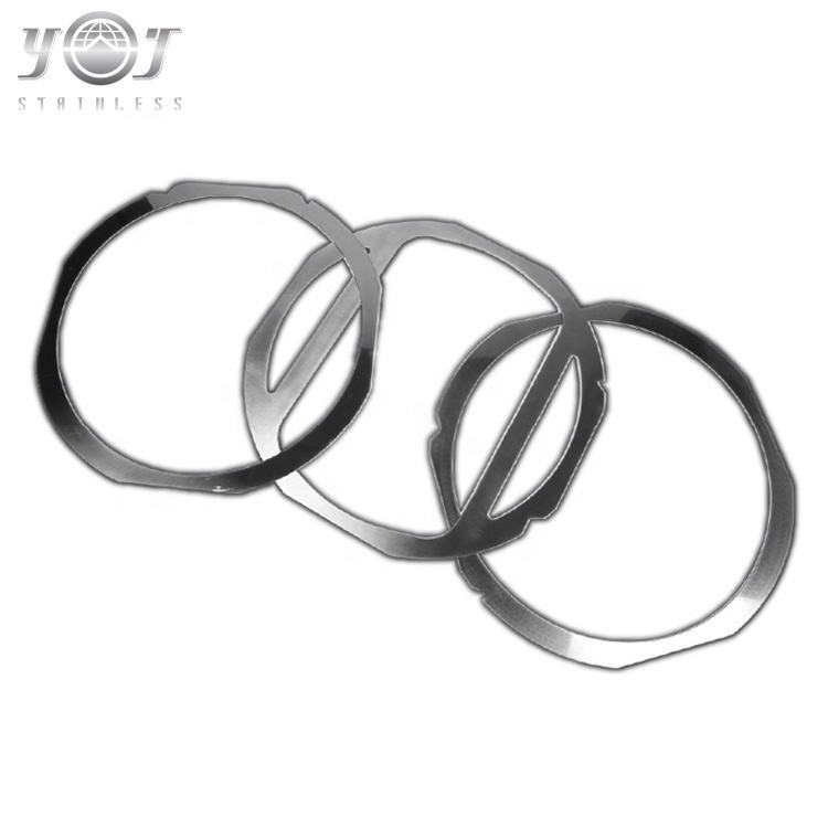 6 8 12 Inch Steel Disco Wafer Ring Frame For Semiconductor Cleanroom