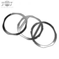 6 8 12 Inch Steel Disco Wafer Ring Frame For Semiconductor Cleanroom