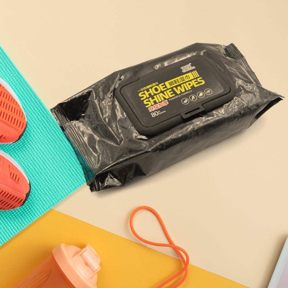 Shoe Cleaning Wet Wipes (80 Pack) - Travel Friendly! - Application: As Per Product Requirement