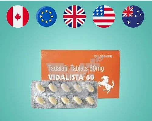 Vidalista 60 Tadalafil Tablets 60 mg