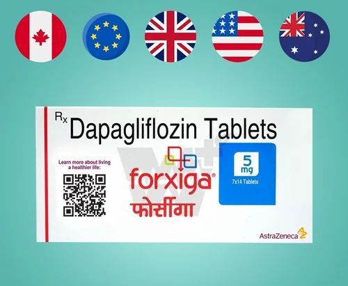 Dapagliflozin Forxiga 5mg Tablets