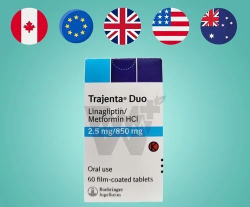 Trajenta Duo 2.5mg-850mg Tablets