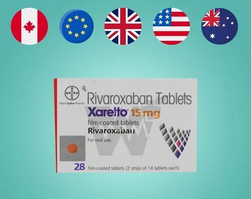 Rivaroxaban Xarelto 15 mg Tablets