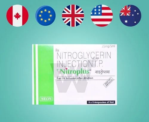 Nitroplus Nitroglycerin 25MG injection