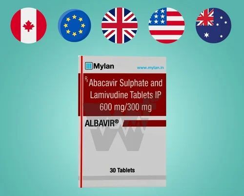 Albavir Tablet Abacavir 600 Mg + Lamivudine 300 Mg
