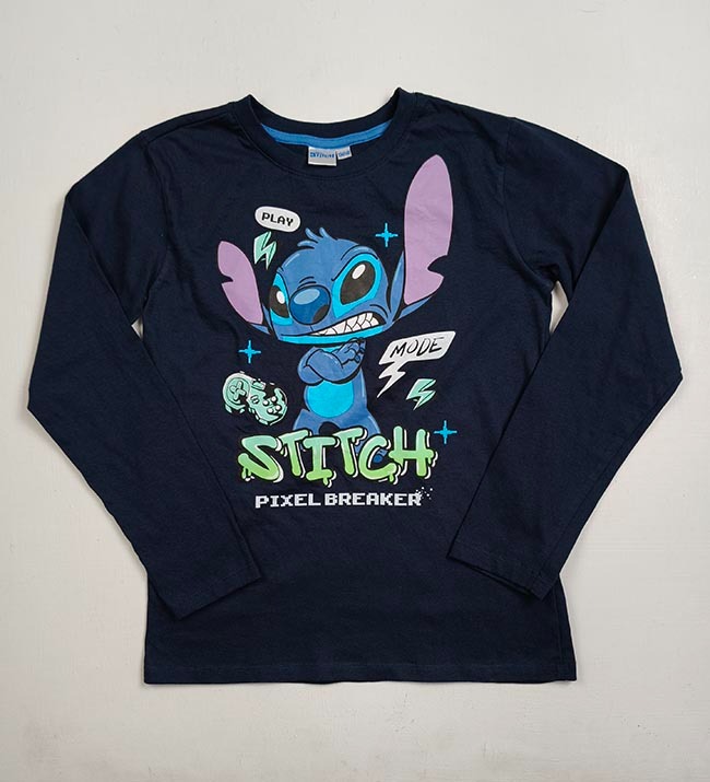 B16694 | Boys Long Sleeve Character Printed T-Shirts