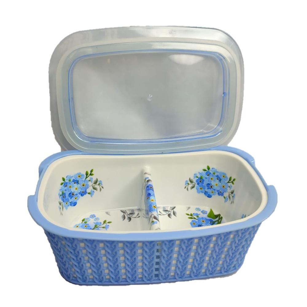 Nayasa Tassel 2 Serving Set (Blue) - Capacity: 1100 Milliliter (Ml)