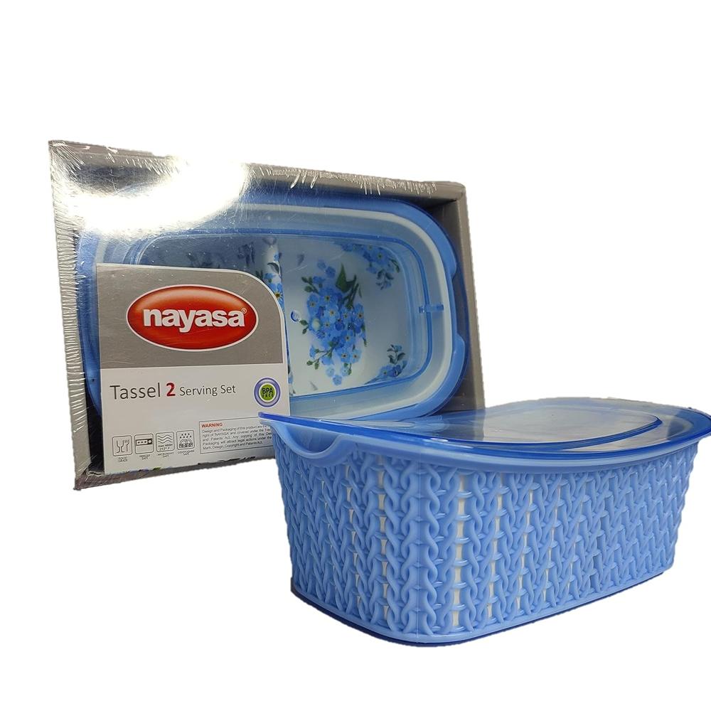Nayasa Tassel 2 Serving Set (Blue)