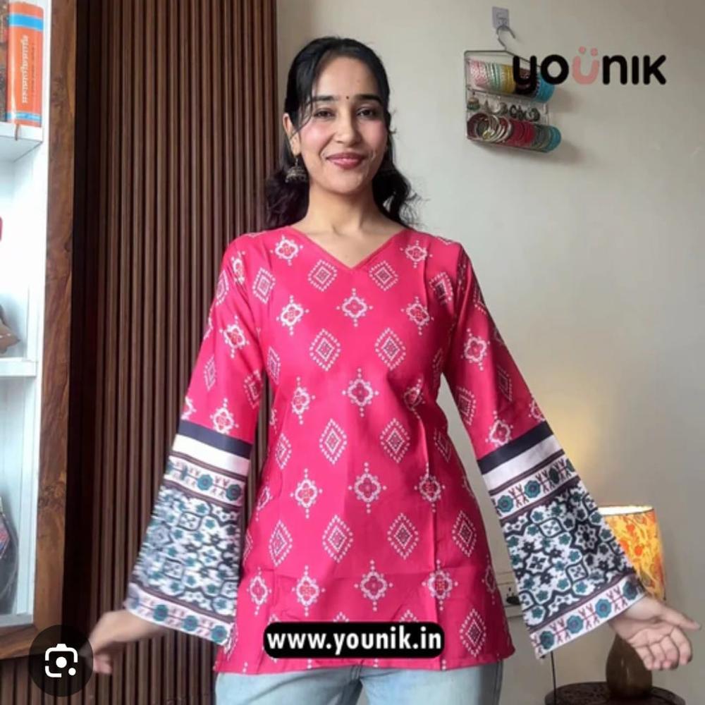 TRENDING AND STYLISH SHORT KURTI FOR GIRLS