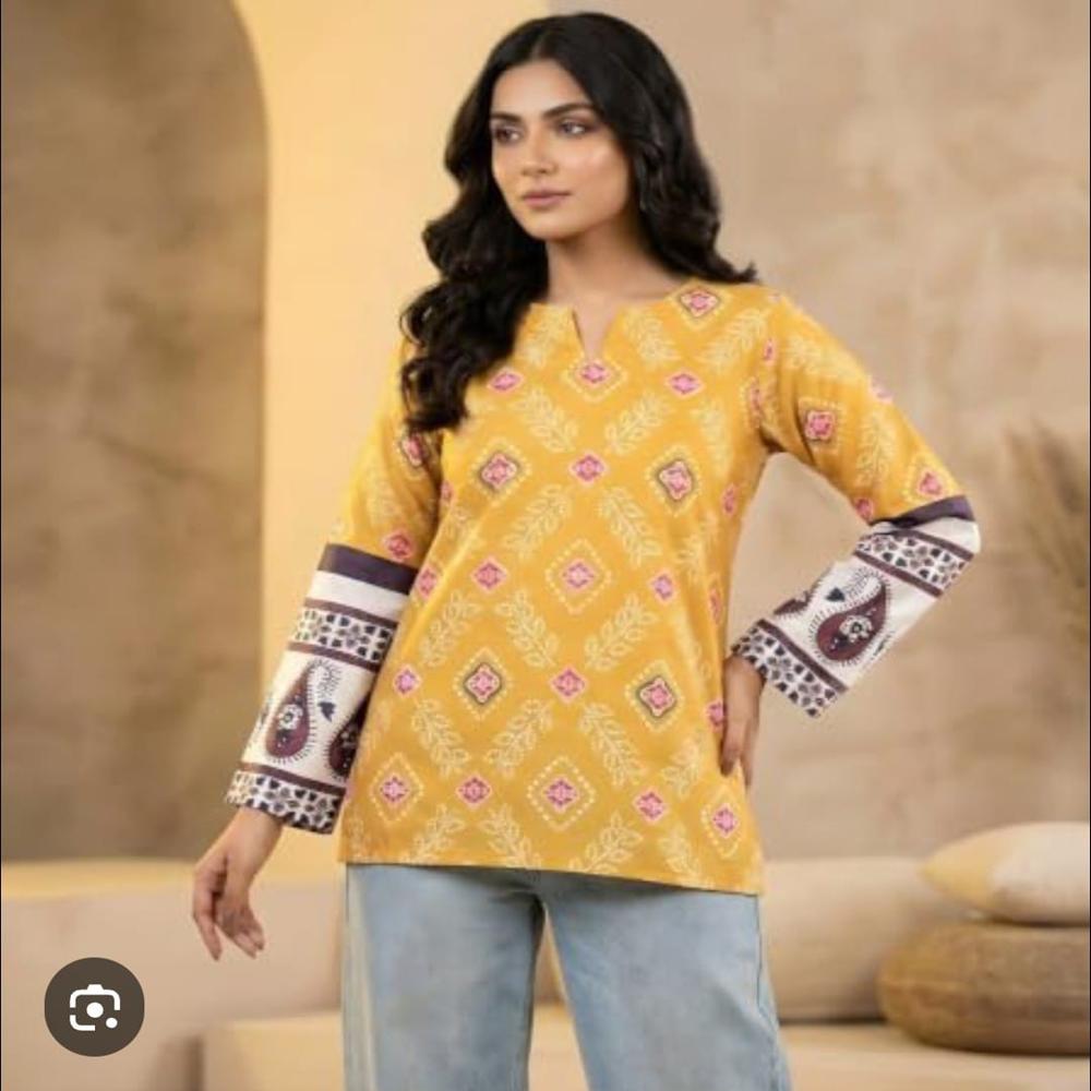 TRENDING AND STYLISH SHORT KURTI FOR GIRLS