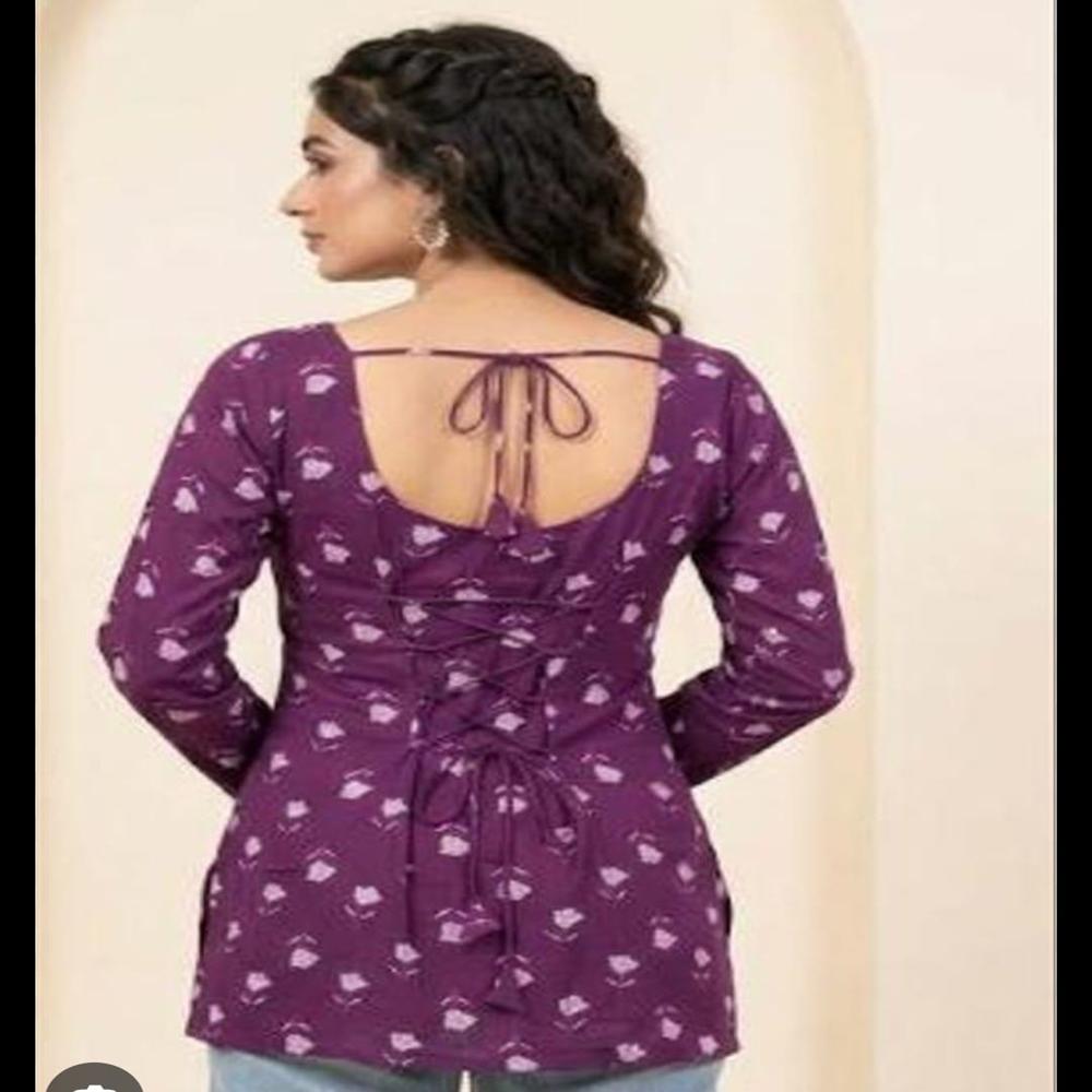 TRENDING AND STYLISH SHORT KURTI FOR GIRLS