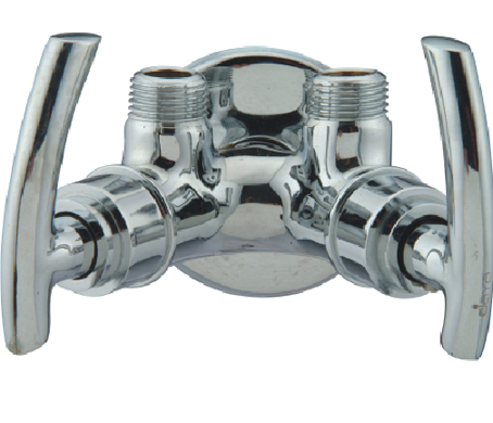 Dual-Purpose Angle Cock - Color: Silver