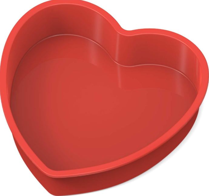 CAKEMOULD SILICONE HEART