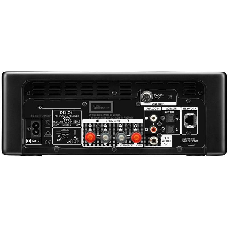 Denon Rcd-n11 - Color: Black