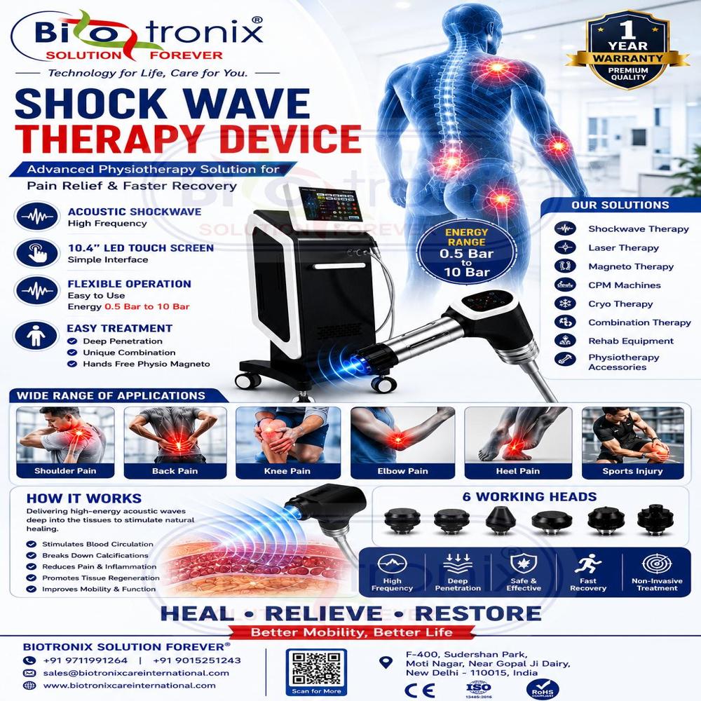 AIRSHOCK PRO Advanced Clinical ESWT Therapy System
