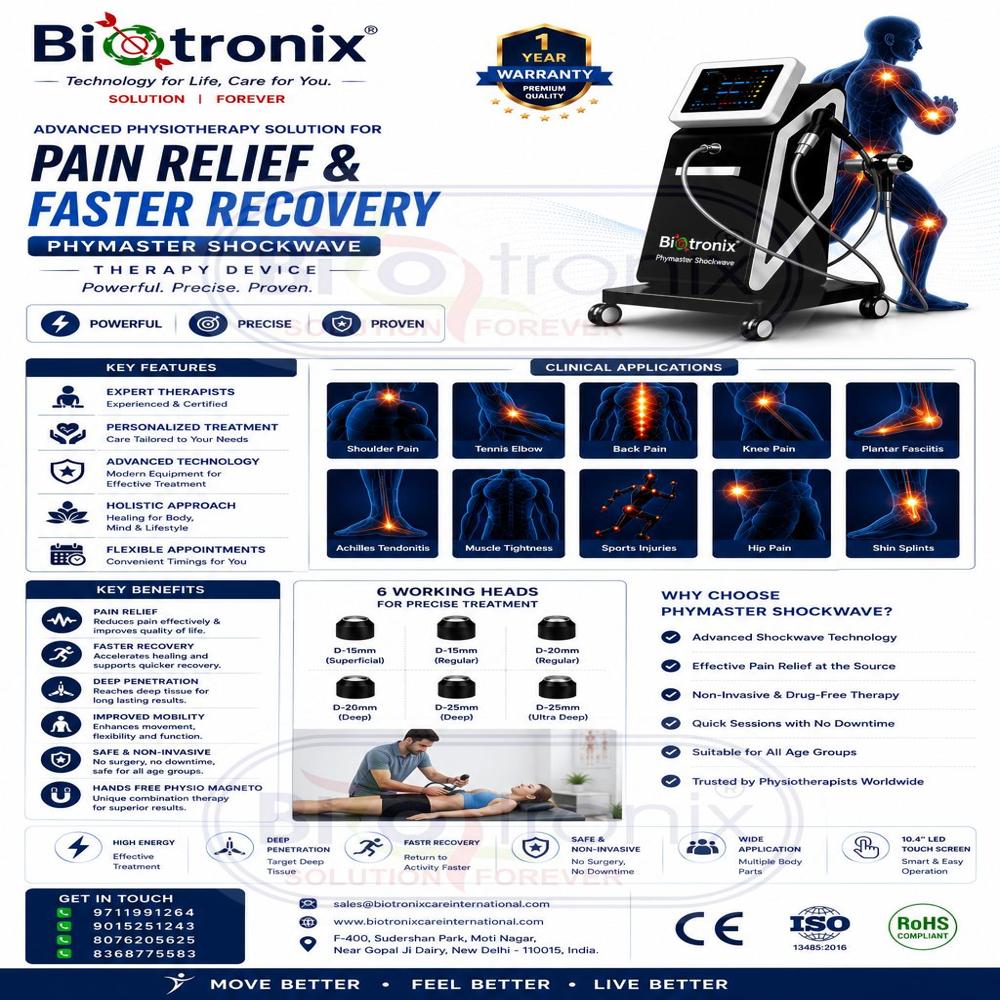 AIRSHOCK PRO Advanced Clinical ESWT Therapy System
