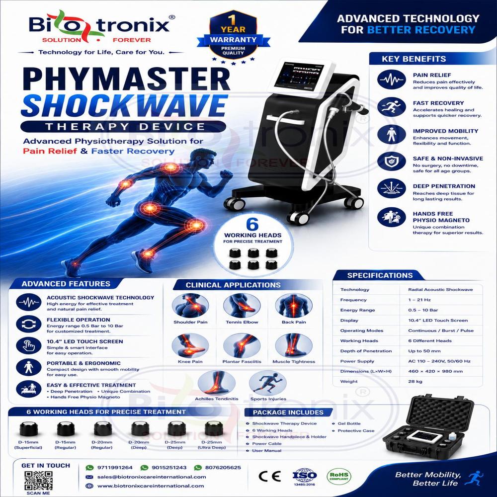 AIRSHOCK PRO Advanced Clinical ESWT Therapy System