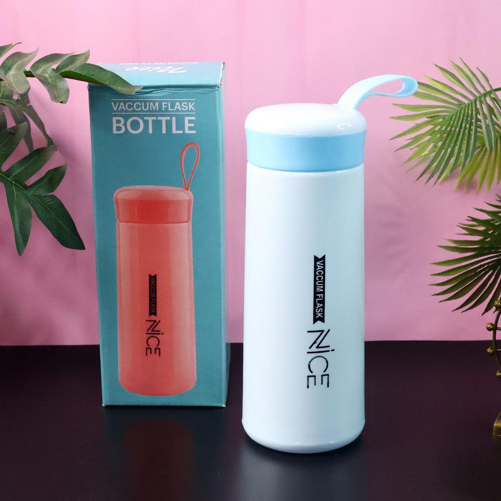 Plastic Flask Water Bottle - (color Blue / 1 Pc / 400ml) - Application: As Per Product Requirement