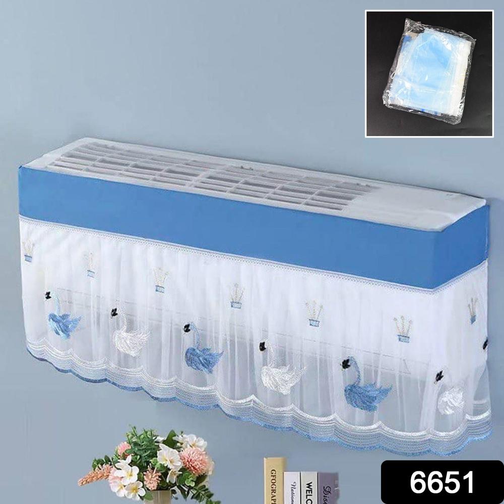 AC Air Conditioner Dust Cover Folding Protective Cover (Approx 1 Ton)
