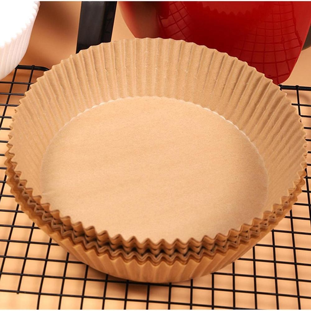 Round Air Fryer Disposable Paper Liner (50 Pcs Set / 160mmx45mm)