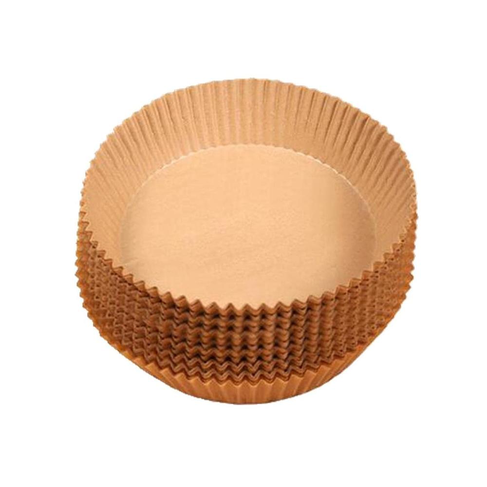 Round Air Fryer Disposable Paper Liner (50 Pcs Set / 160mmx45mm)