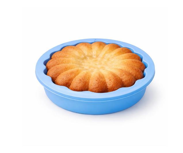 CAKEMOULD SILICONE FLOWER, ROUND