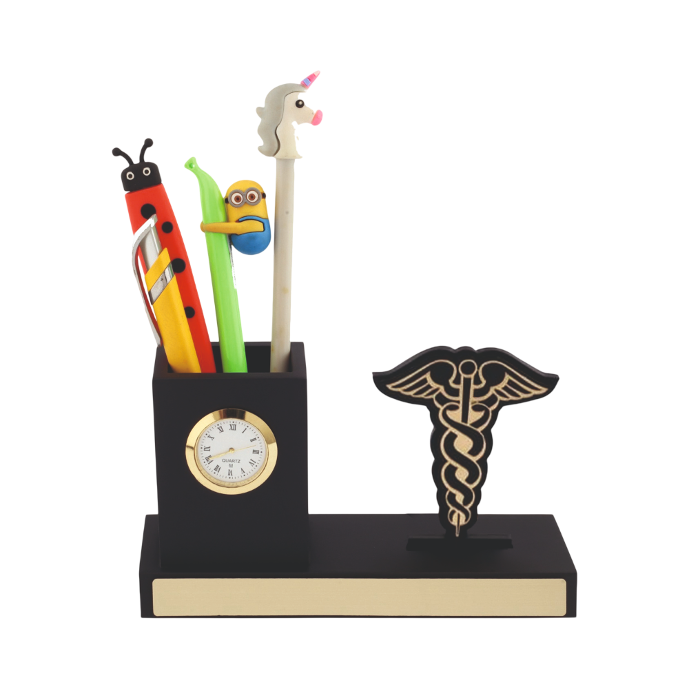 Dr. Wooden Pen Stand DW 5037
