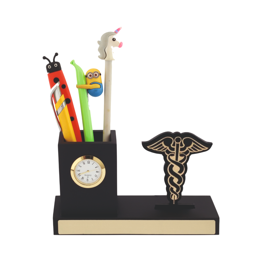 Dr. Wooden Pen Stand DW 5037