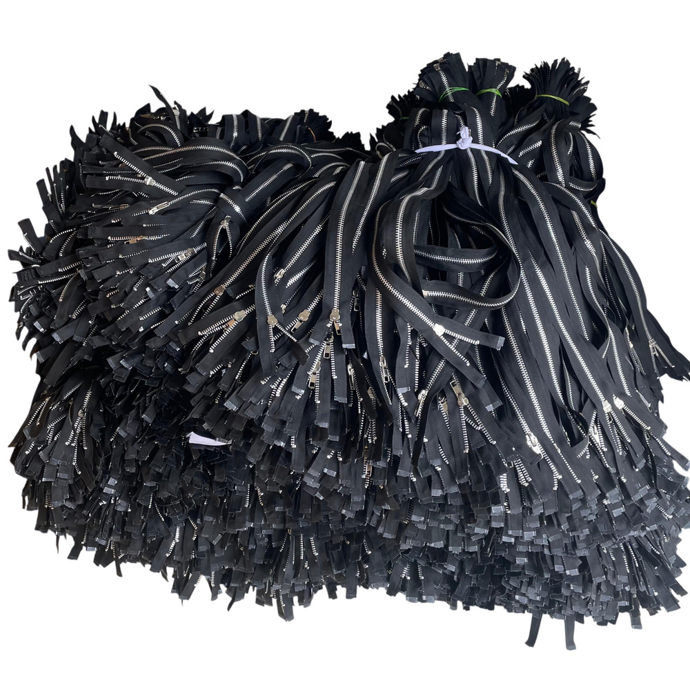 Black Metal Zipper