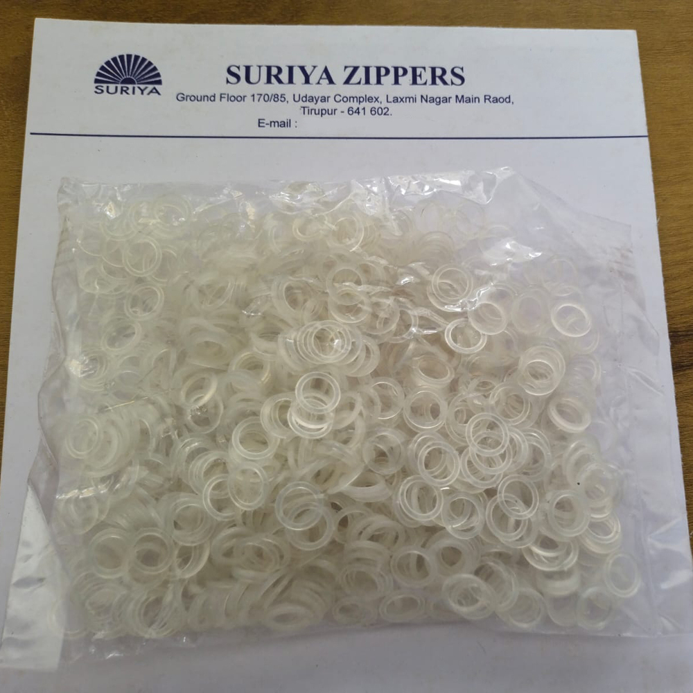 White Silicone Washer