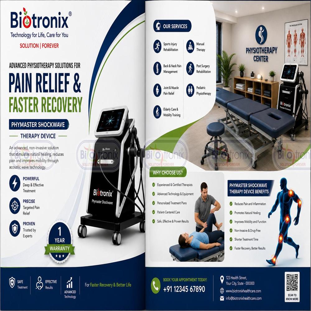 AIRSHOCK PRO Advanced Shockwave Therapy Device for Clinics