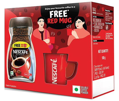 Nescafe Classic Coffee Powder With Mug