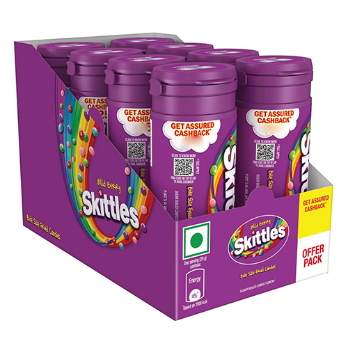 Skittles Wild Berry Flavour Chewing Gum