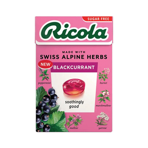 Ricola Blackcurrent Flavoured Candies