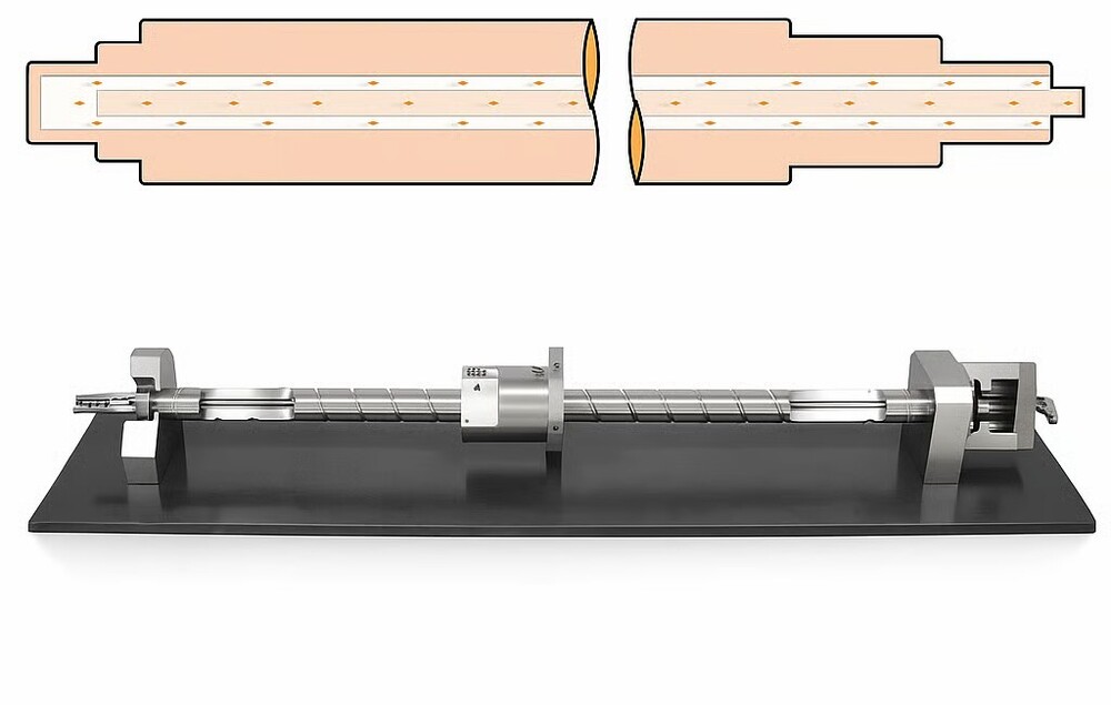 Ballscrew with Hollow Cooling System
