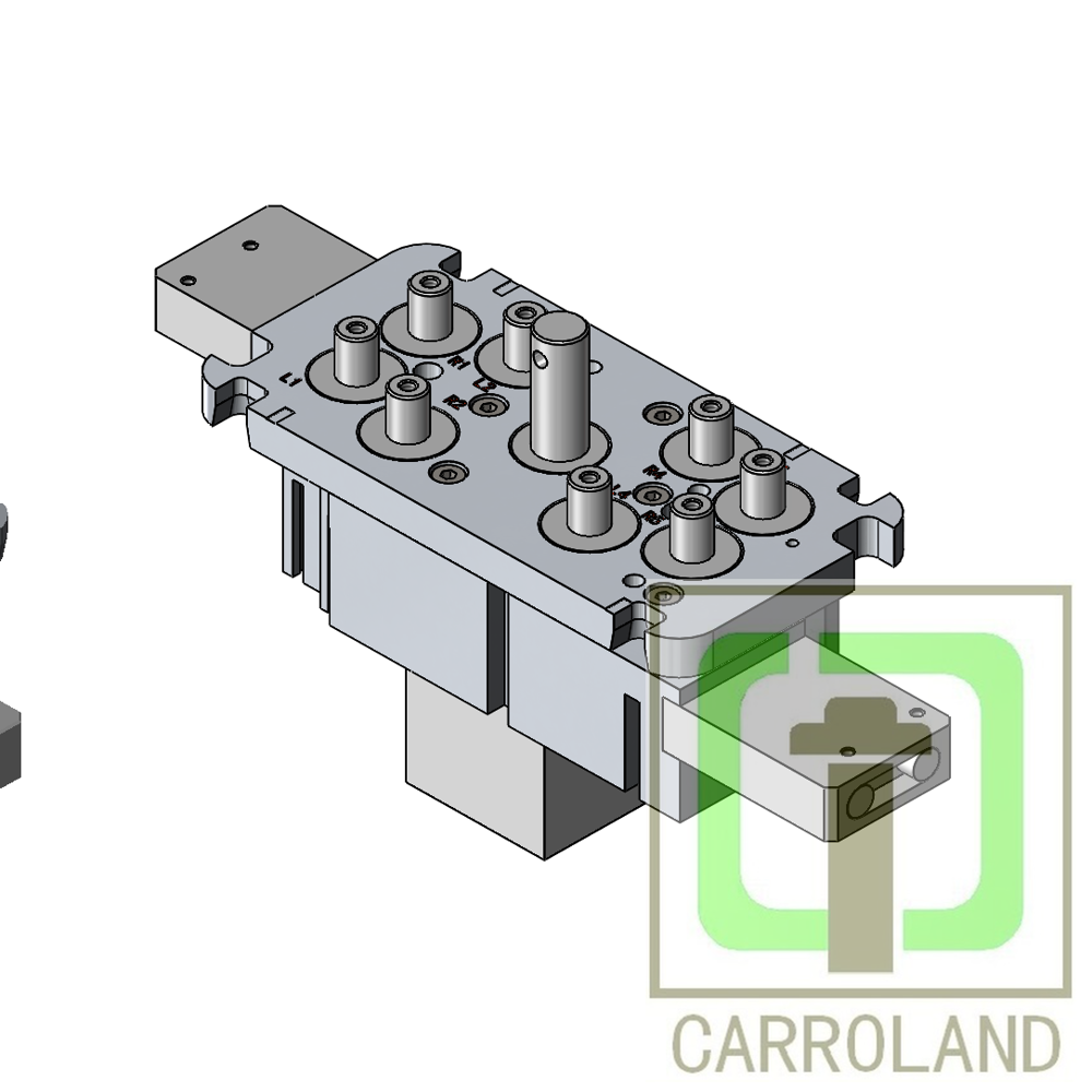 Foxconn-certified 9xc3-mod-d-1-s Extended 8-station Pneumatic Clamping Module For Iphone Line | 90deg 500k Cycles - Capacity: N/a Pcs/hr