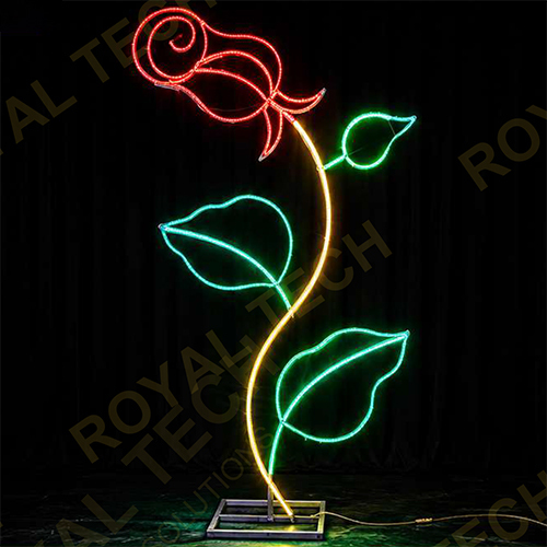 LED Rose Vine Light Decor